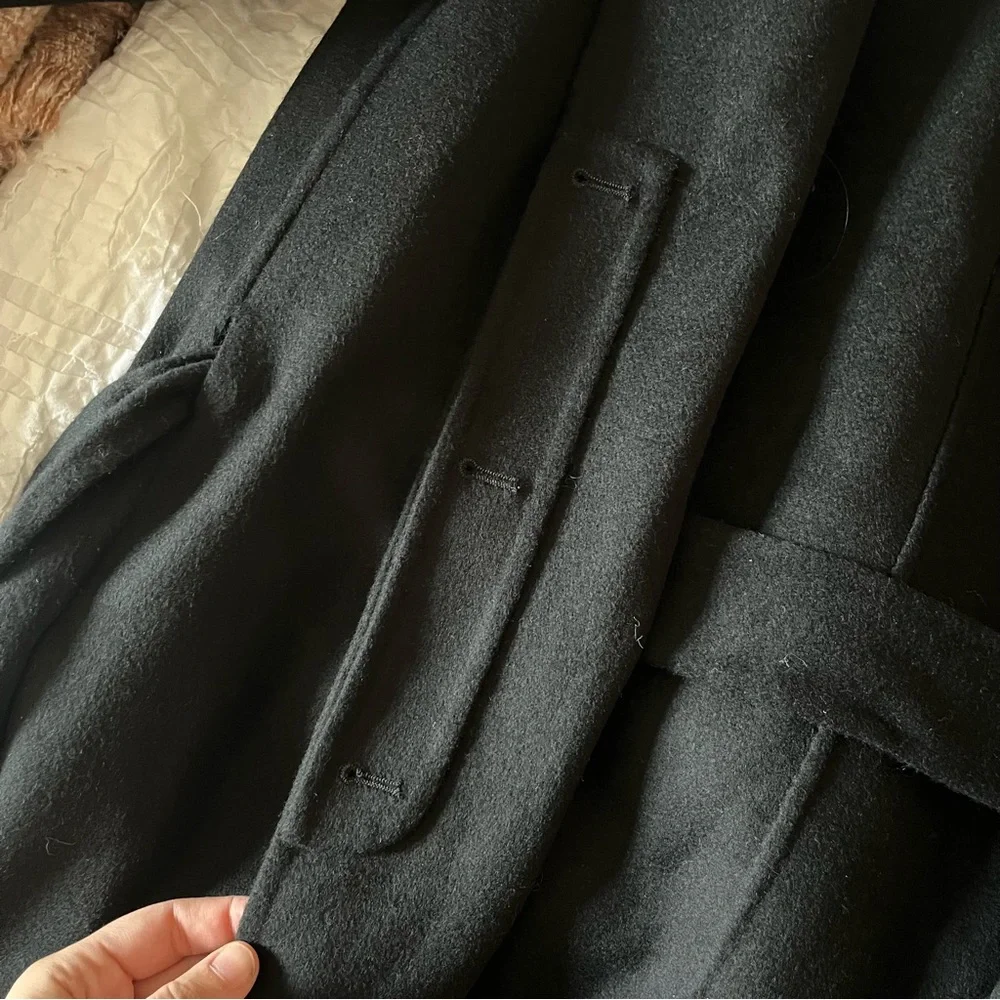 Rosetta Getty Wool Cashmere Coat - Picture 4 of 6